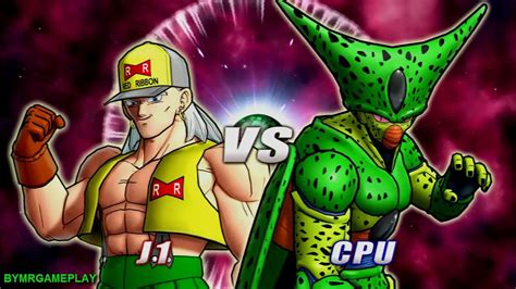 Dragon Ball Raging Blast 2 Androide 13 Vs Imperfect Cell Youtube