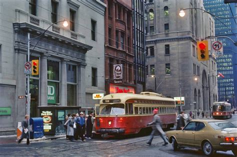 toronto streetcars looked     day