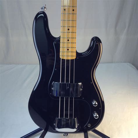 Used Fender Roger Waters P Bass Bass Guitar Black Bass