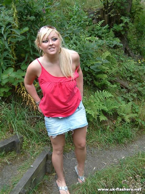 girl undressing outdoors camping