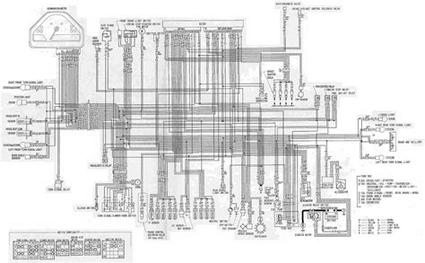 motorcycle honda wiring diagram honda