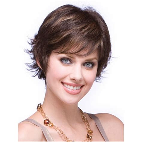 2016 New Arrival Highlight Blonde Color Short Chic Cut Wavy Bouncy