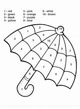 Umbrella Worksheets Coloringgames sketch template