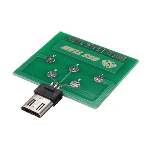 micro usb  pin pcb test board module  android battery dock flex test power charging dr