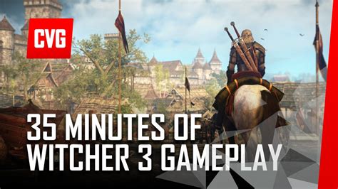 the witcher 3 wild hunt 35min gameplay demo developer commentary