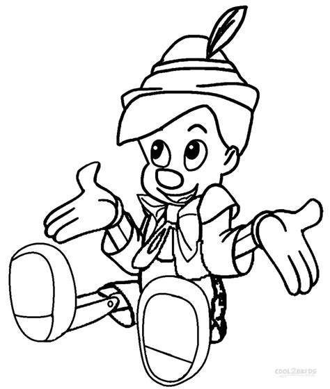 printable pinocchio coloring pages  kids coolbkids