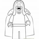Lego Coloring Pages Ronan Accuser Cyborg Coloringpages101 Kids sketch template