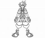 Coloring Sora Draw Netart Characters Anime Cartoon Color sketch template