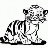 Tiger Coloring Cub Blogthis Email Twitter sketch template