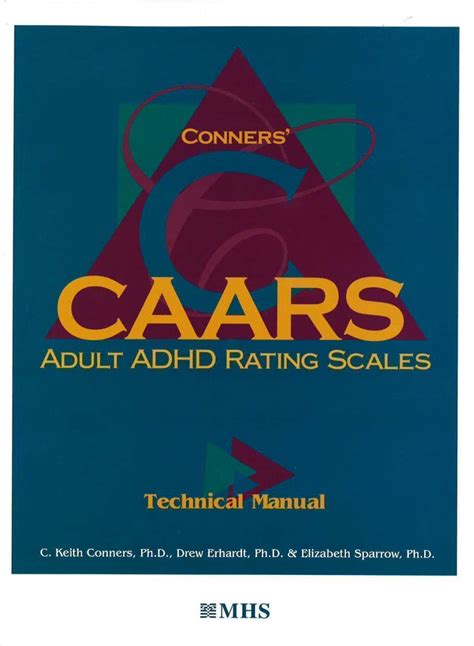 caars conners adult adhd rating scales hogrefe  testing psychometric test