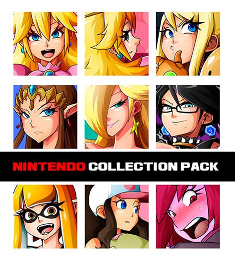 nintendo collection pack by witchking00 hentai foundry