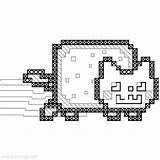 Nyan Coloring sketch template