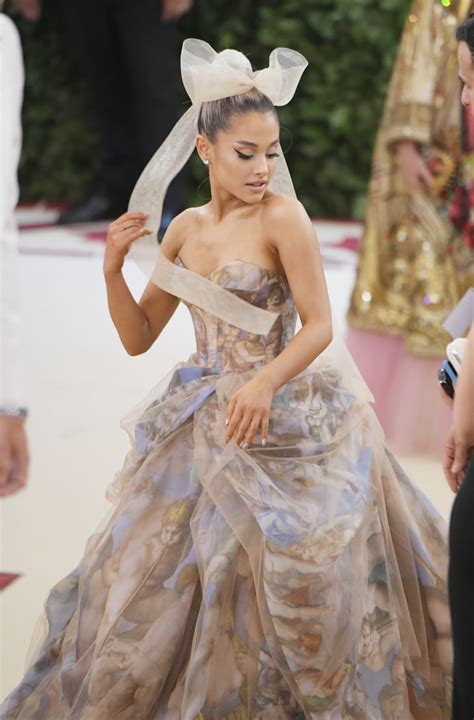 Ariana Grande Met Gala Dress 2018 Popsugar Fashion Photo 13