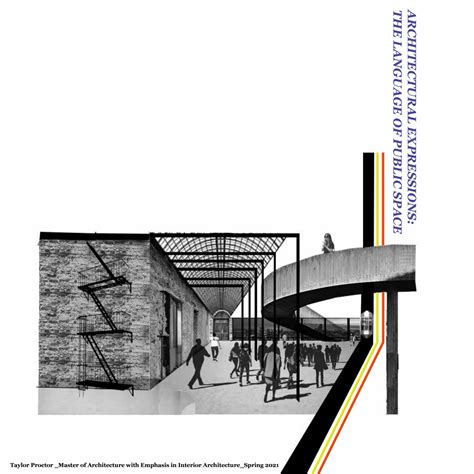 architectural expressions  language  public space thesis