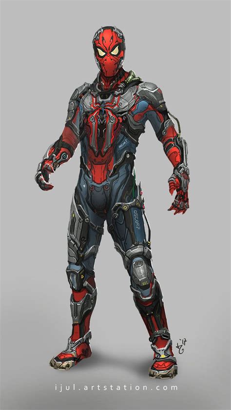 spider man suits deviantart