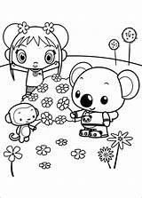 Kai Lan Ni Hao Coloring Pages sketch template