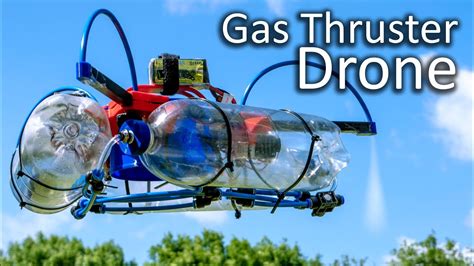 gas thruster controlled drone youtube