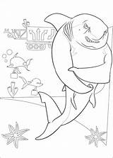 Shark Gang Tiburones Espanta Espantatiburones Kleurplaat Colorat Tubaroes Lino Kleurplaten Haai Rybki Kolorowanki Planse Ferajny Sharktale Rekiny Desene Rekin Requins sketch template