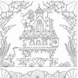 Coloring Pages Basford Johanna Printable Secret Garden Book Forest Colouring Tw Kingstone Cute Blank Books Printables House Choose Board sketch template