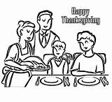 Family Dinner Thanksgiving Coloring Enjoying Whole Kids Color Print Utilising Button Play Otherwise Grab Welcome Size sketch template