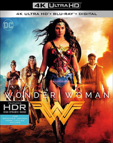 Wonder Woman 4k 2017 Ultra Hd Blu Ray