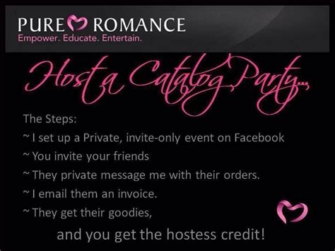 Online Pure Romance Party More Contact Info