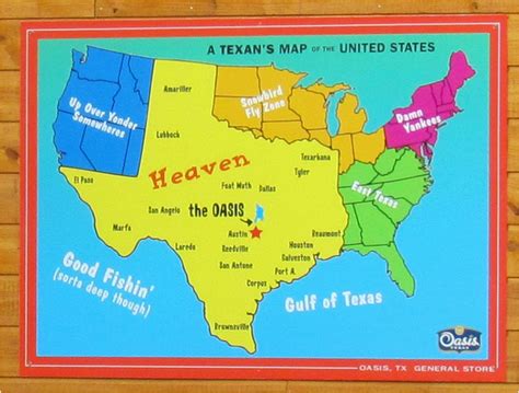 funny texas map secretmuseum