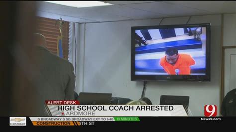 ardmore coach arrested for soliciting sex from a minor