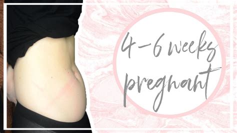 4 6 week pregnancy update youtube