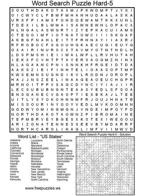 hard word search puzzles in 2021 free printable puzzles printable