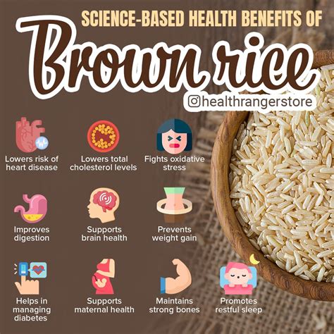 brown rice benefits health and wellness health fitness maternal