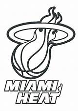 Heat Coloring Nba Logo Miami Pages Team Logos Bulls Chicago Printable Drawing Getcolorings Getdrawings Teams Nfl Print Colorings sketch template