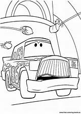 Coloring Cars Pages Pixar Disney Printable Do sketch template