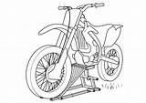 Motorrad Malvorlage Motocicleta Motorfiets Motocyclette Ausmalbild sketch template