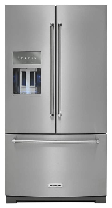 kitchenaid krffhps  cu ft   french door refrigerator
