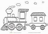 Train Coloring Toy Trains Clipart Worksheets Engine Colour Education Preschool Pages Kids Drawing Color Colouring Toys Worksheet Sheets Steam Popular sketch template