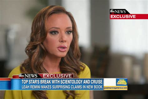 leah remini recalls experiences with tom cruise and the church of