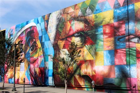 drone video  los angeles highlights  citys  murals archdaily