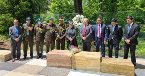 bangladeshi peacekeepers honoured posthumously  dag