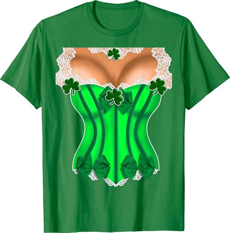 Sexy St Patrick S Day Costume Tshirt Womens Corset Clothing