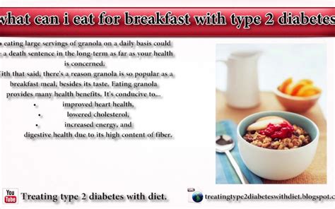 what can i eat for breakfast with type 2 diabetes good breakfast foods