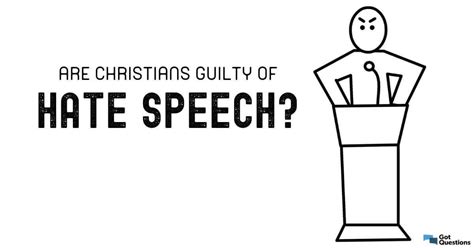 are christians guilty of hate speech
