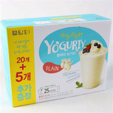 damtuh original plain yogurty powder powdered yogurt starter probiotic blend  sticks buy