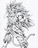 Broly Dibujos Ssj5 Coloring Dibujando Anime Ssj Dragonball Dibuje Saiyan Brly Ssj4 Colorare Disegni Dragón Branco Guardado Tatouages Saiyajin Bocetos sketch template