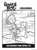 Goldie Bear Coloring4free Cartoons Coloring Printable Pages 2969 Related Posts sketch template