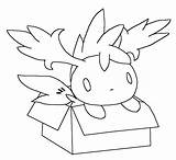 Coloring Pages Shaymin Sky Form Popular sketch template