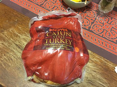 Popeyes Sells Cajun Turkey For Thanksgiving And It’s Very Good For