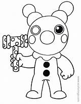 Roblox Piggy Coloring Pages Clown Printable Xcolorings 772px 59k Resolution Info Type  Size Jpeg sketch template