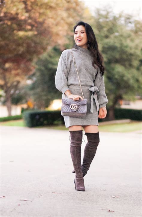 gray otk boots fall winter style and fashion cute
