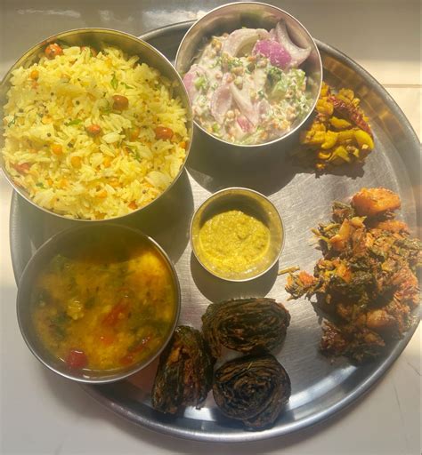 Bride Floral Desi Food Palak Paneer Curry Rice Homemade Indian